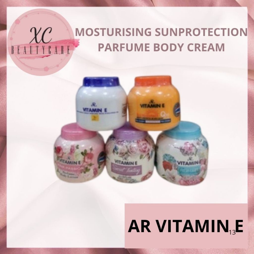AR FACE AND BODY MOISTURIZING CREAM / AR GLUTA COLLAGEN VITAMIN E & C SUN PROTECT Q10 CREAM / WHITEN