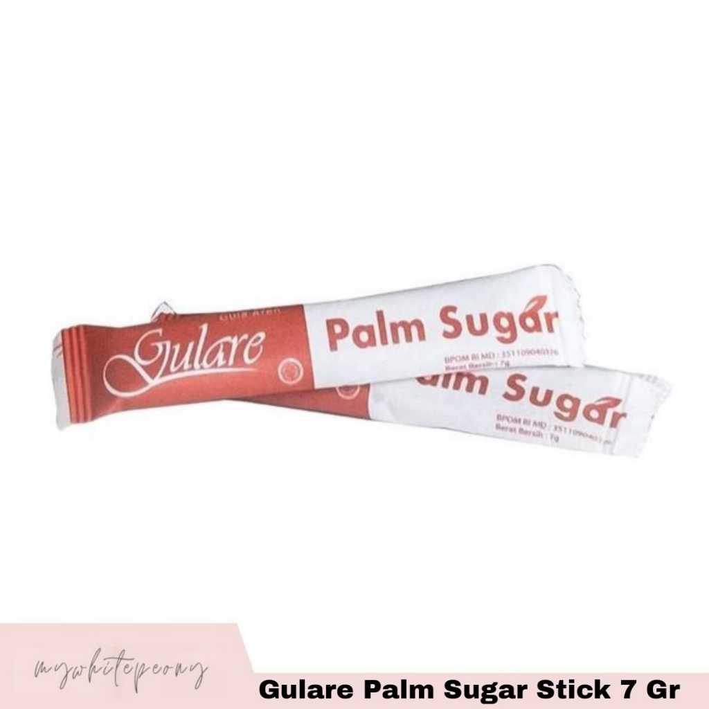 Gulare Palm Sugar Stick / Gulare Gula Aren Sachet 7Gr