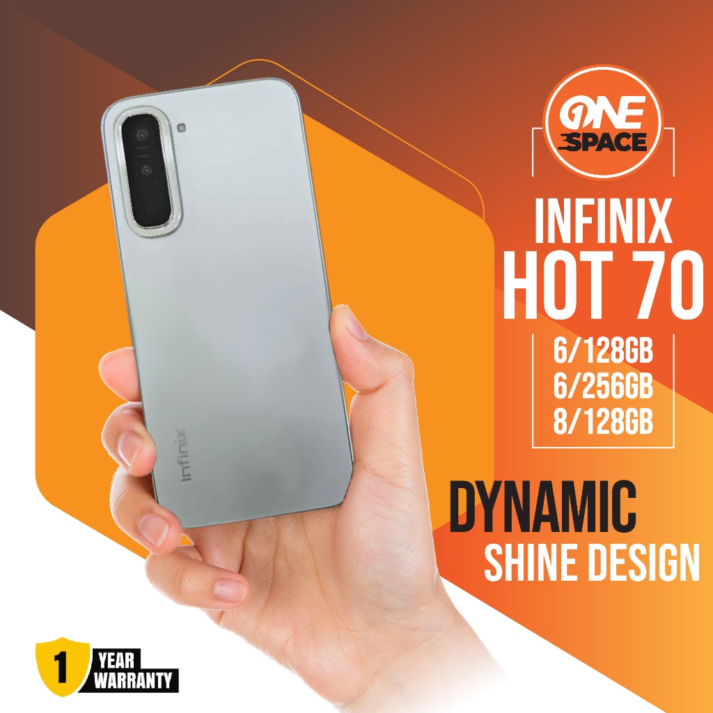 Infinix Hot 70 4/128 6/128 8/128 6/256 RAM 4GB 6GB 8GB ROM 128GB 256GB HP Android