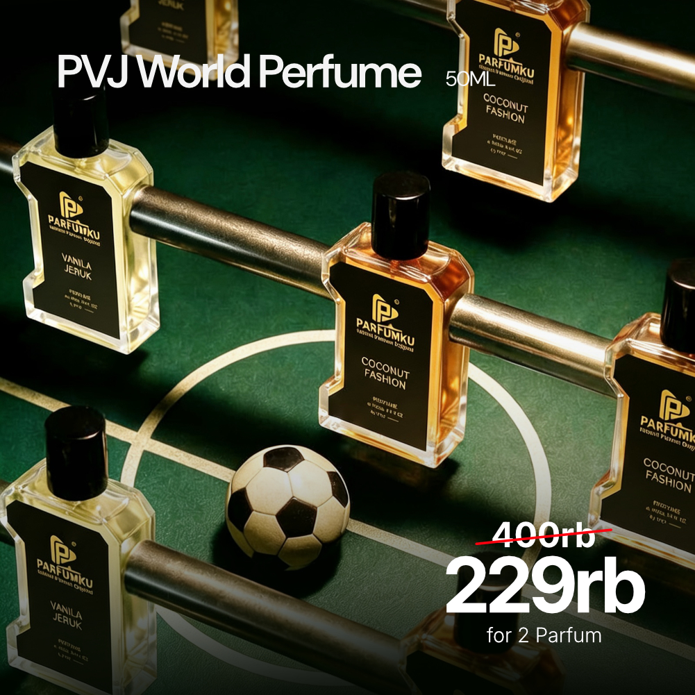 PVJ World Perfume - Bundling Parfum Extrait Pria dan Wanita Bundling 50ML
