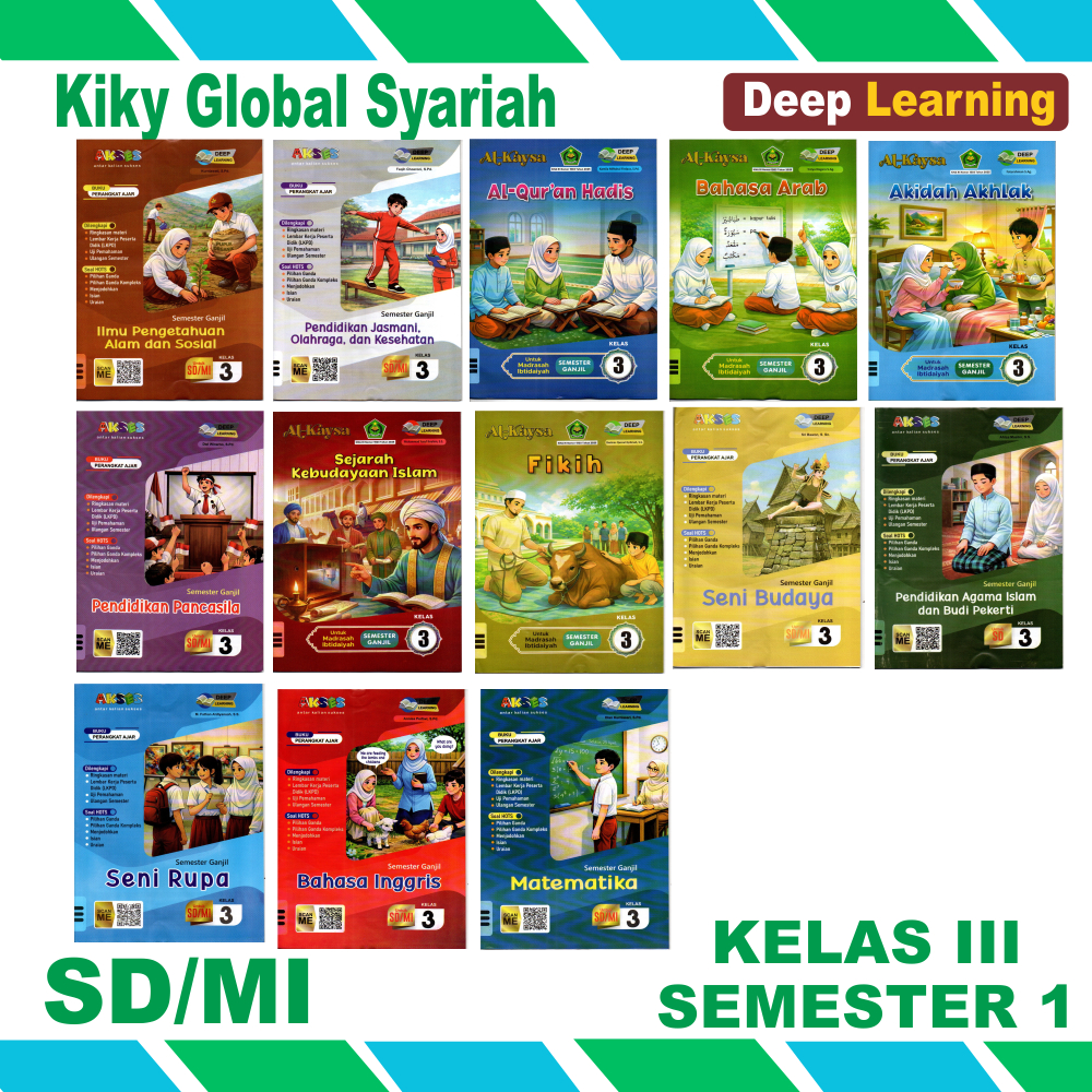 LKS // LKPD KELAS 3 SEMESTER 1 (GANJIL) UNTUK SD/MI DEEP LEARNING