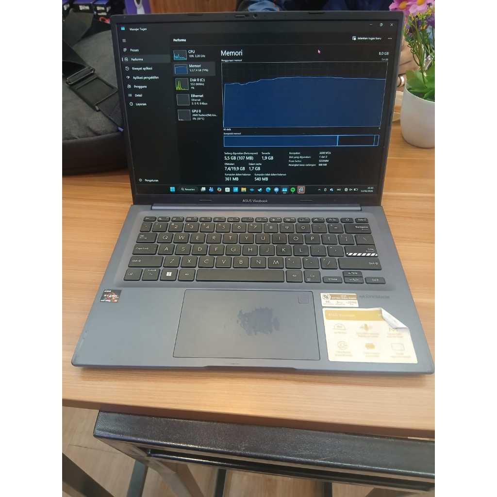 ASUS VIVOBOOK M14 RYZEN 5 5600H