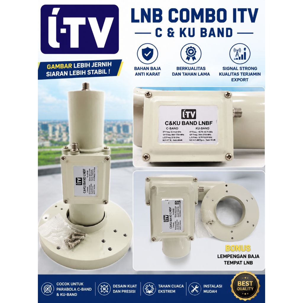 HOT PROMO LNB COMBO ITV C dan KU band