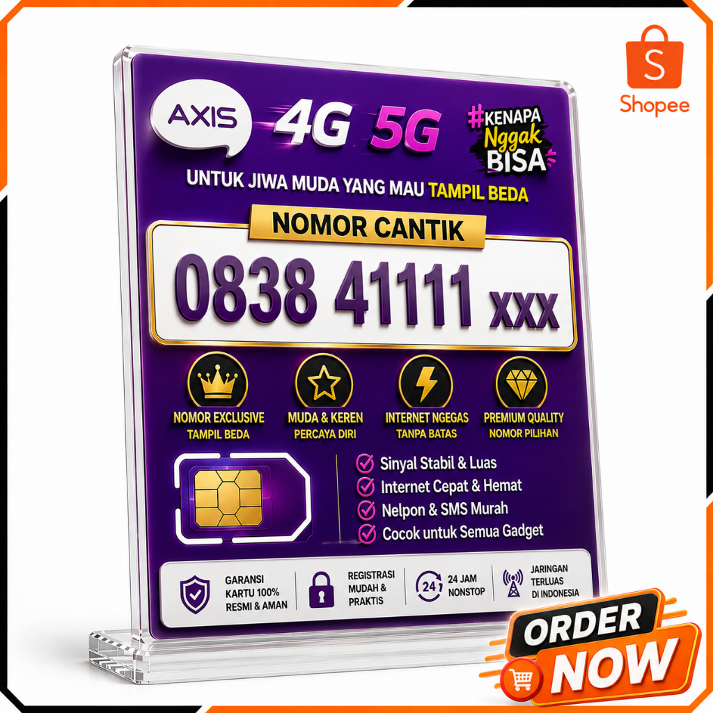 Kartu Perdana Axis Nomor Cantik 5G #2