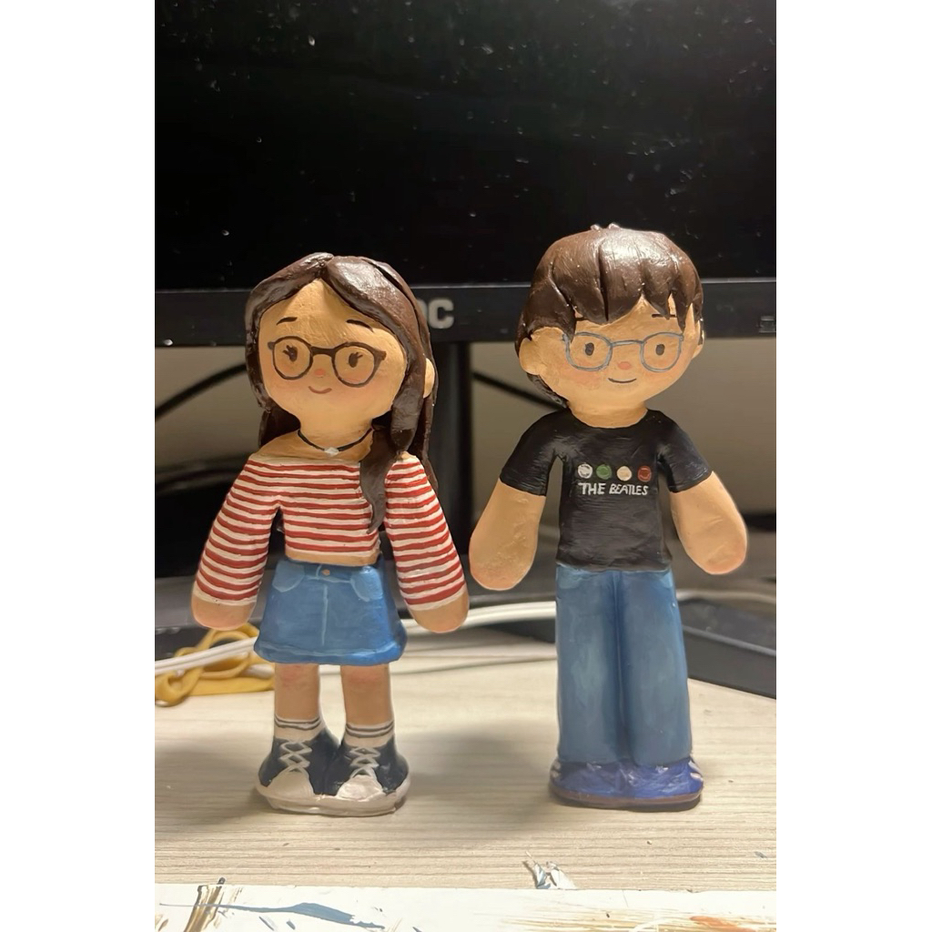 Figure clay custom sesuai keinginan Clay Patung