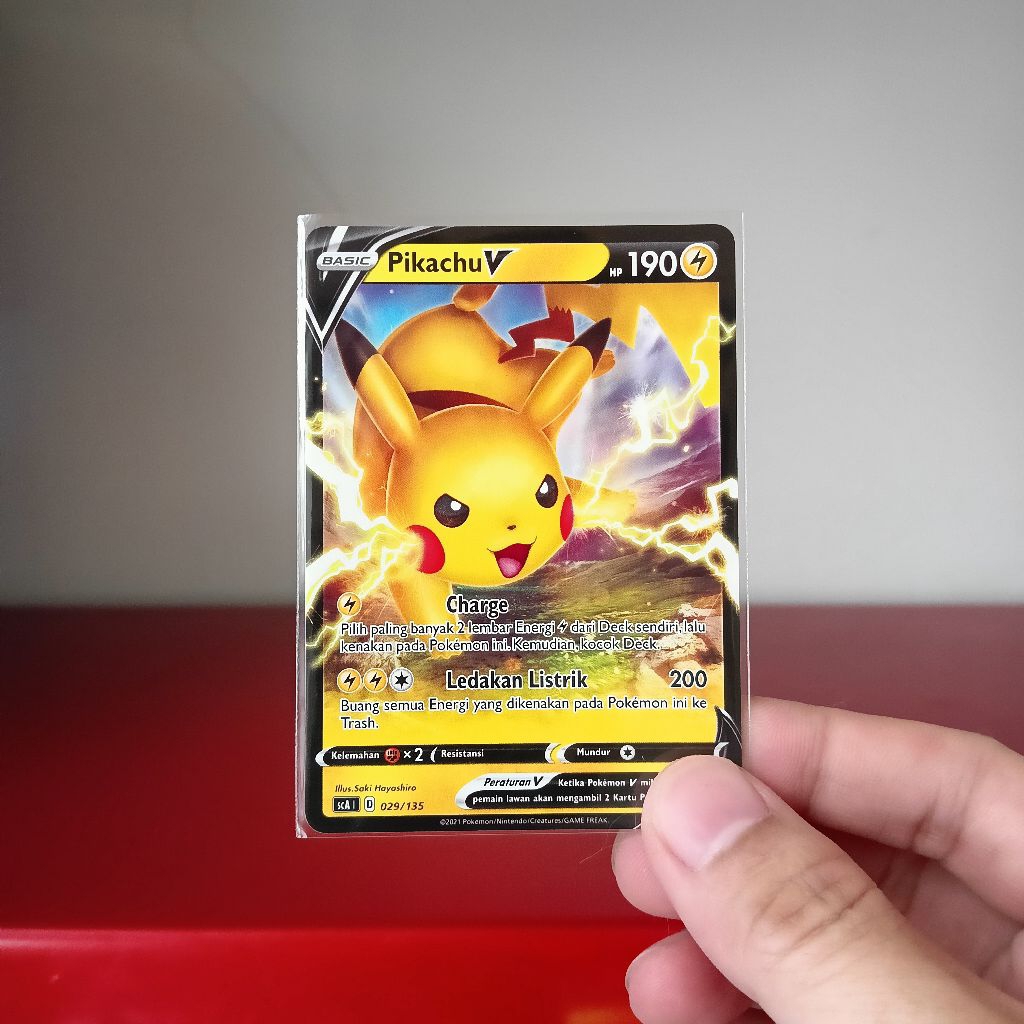 Pikachu V, V starter deck teman