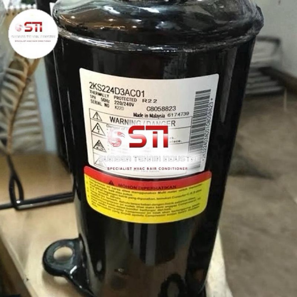 Compressor / Kompresor ac PANASONIC 2KS224 / 2KS224D3AC01 1,5PK R22