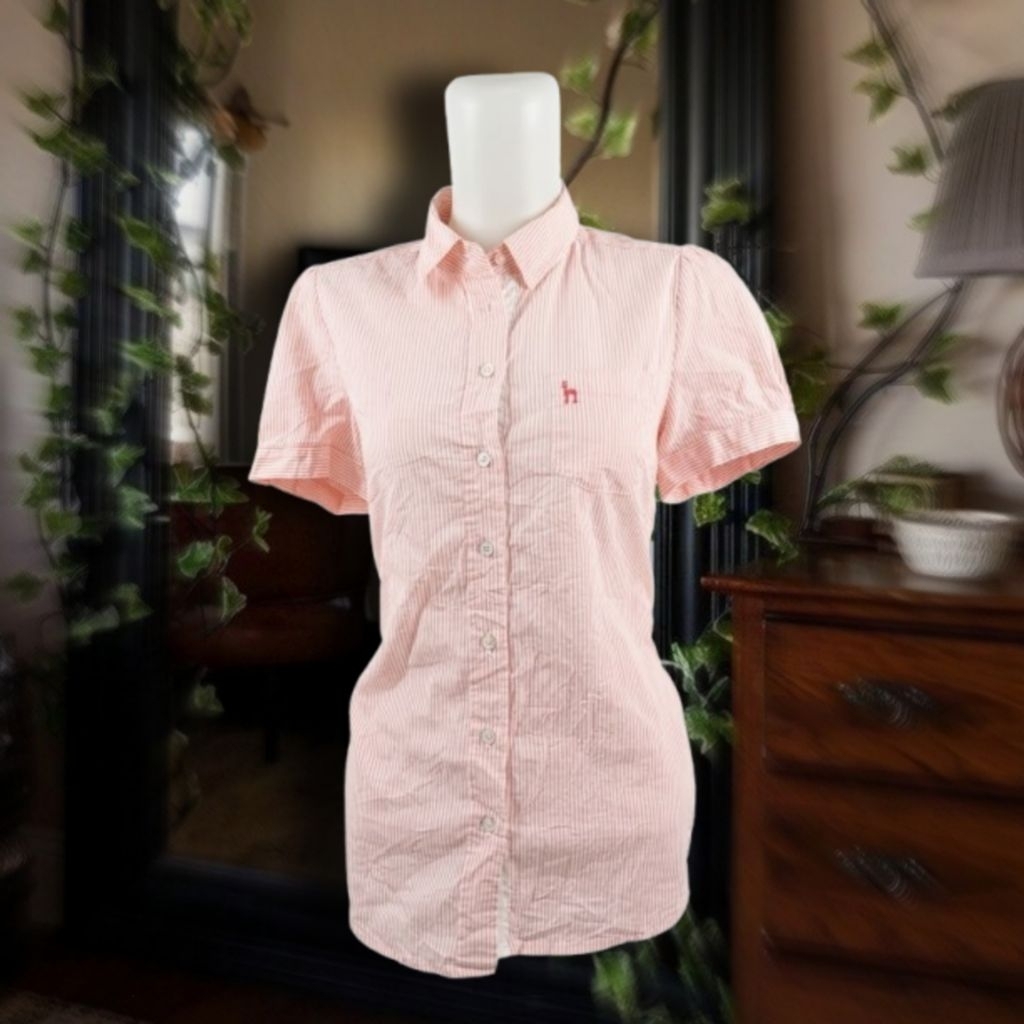 kemeja pink Hazzys