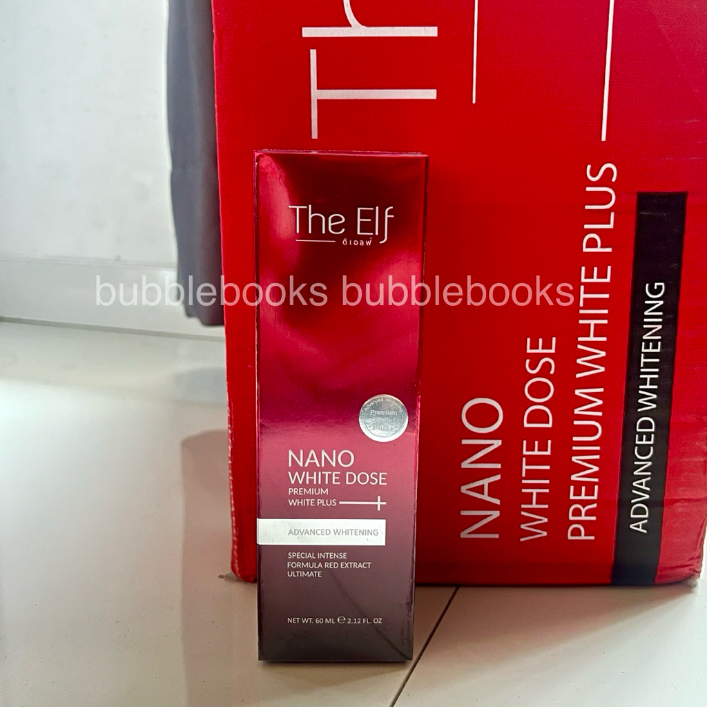 [CUCI GUDANG LAST STOCK] THE ELF NANO WHITE DOSE PREMIUM WHITE PLUS ADVANCED WHITENING SERUM / SERUM
