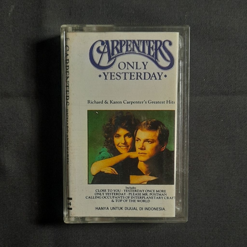 Kaset Carpenters - Only Yesterday
