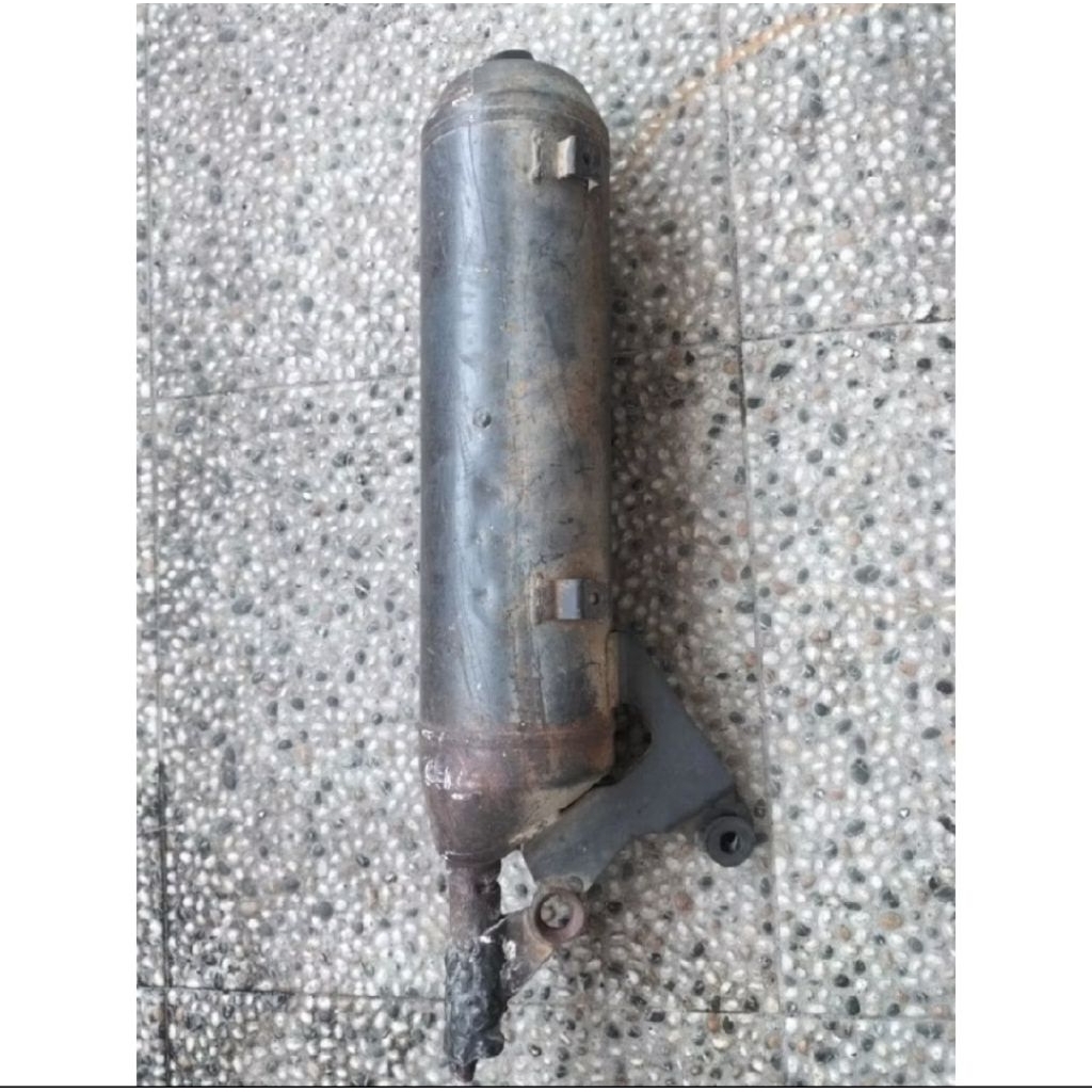 Selencer Knalpot Spin 125 Tanpa Leheran / Original Copotan