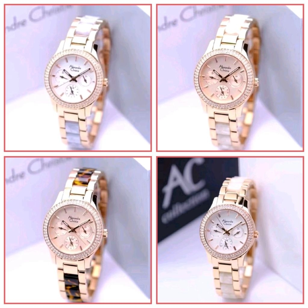 Alexandre  Ac  2932 / AC 2932 AC 2463 Jam Tangan Wanita alexandre Christie