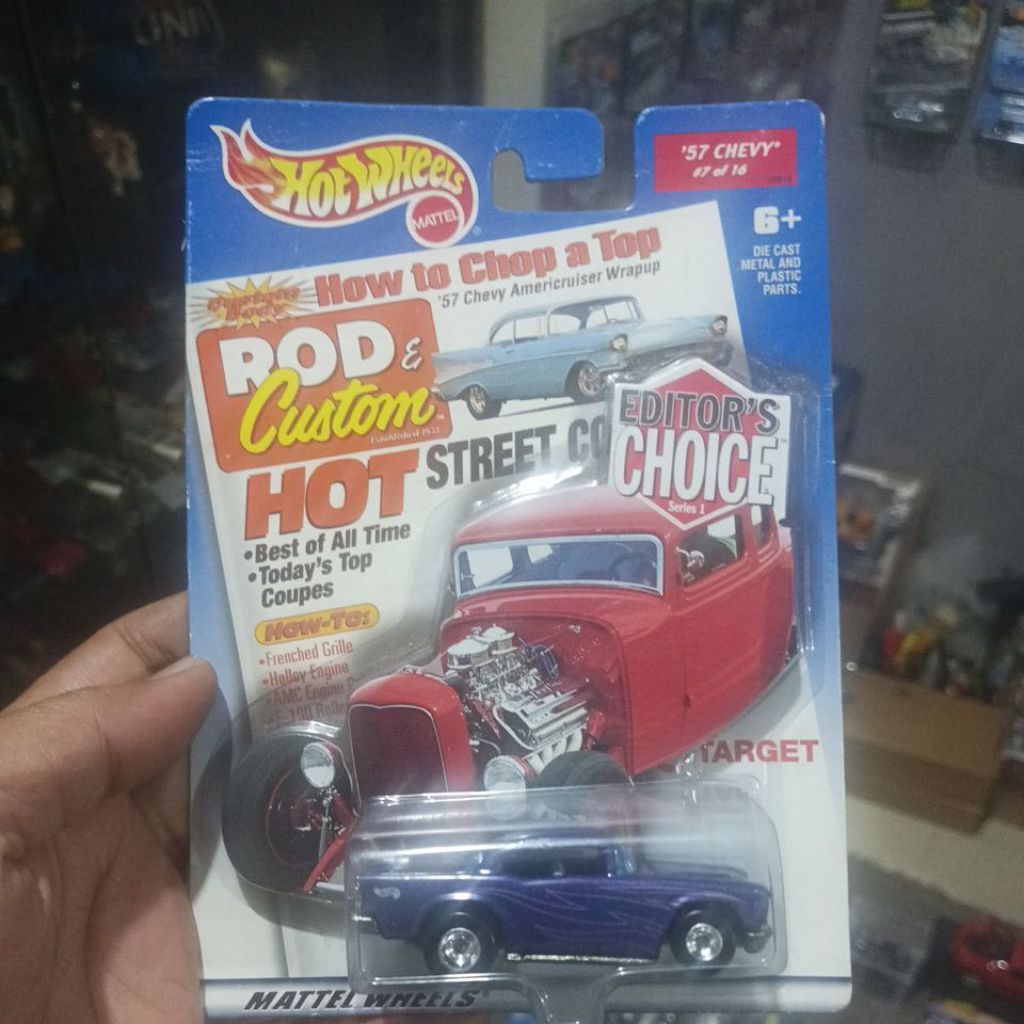 Hot Wheels Rod & Custom Editor choice's series 1 57 Chevy