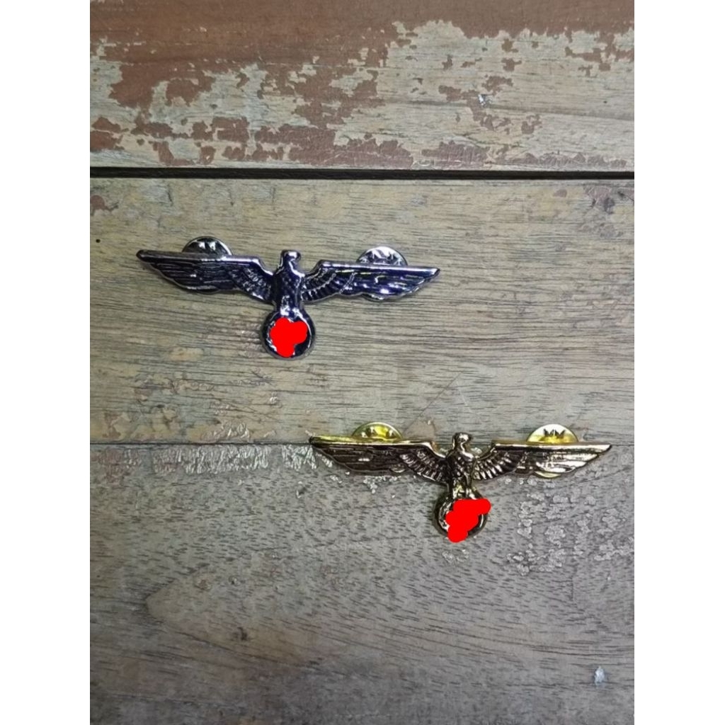 Reproduction Pin Metal Badge Eagle Heer Officer German WW2 WWII