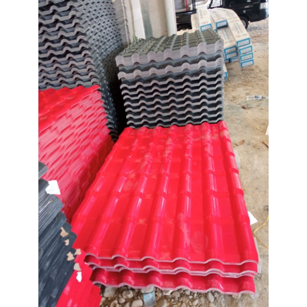 Judul  Atap Genteng UPVC Tebal 1,5mm