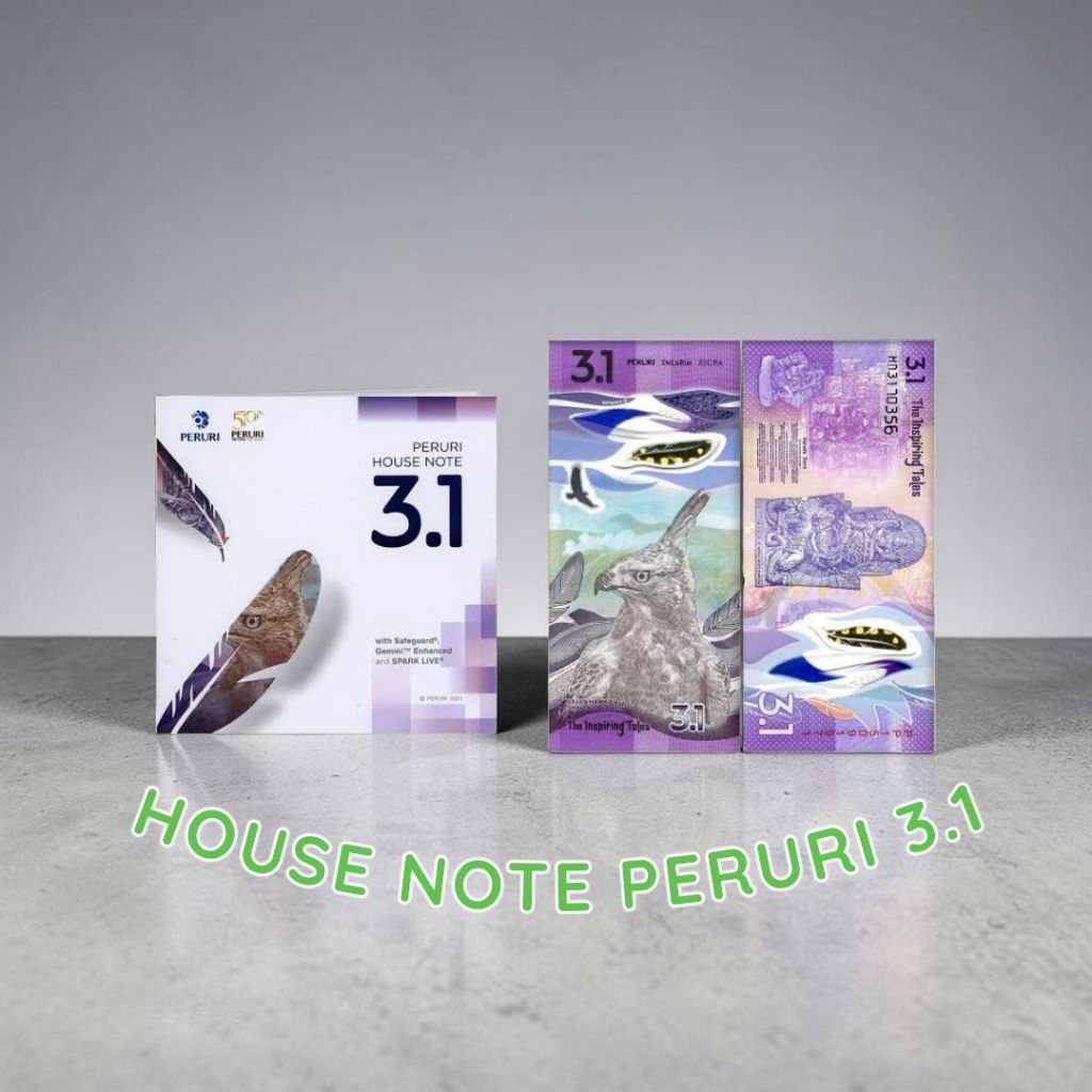 Test Note/House Note 3.1 Peruri The Inspiring Tales UNC