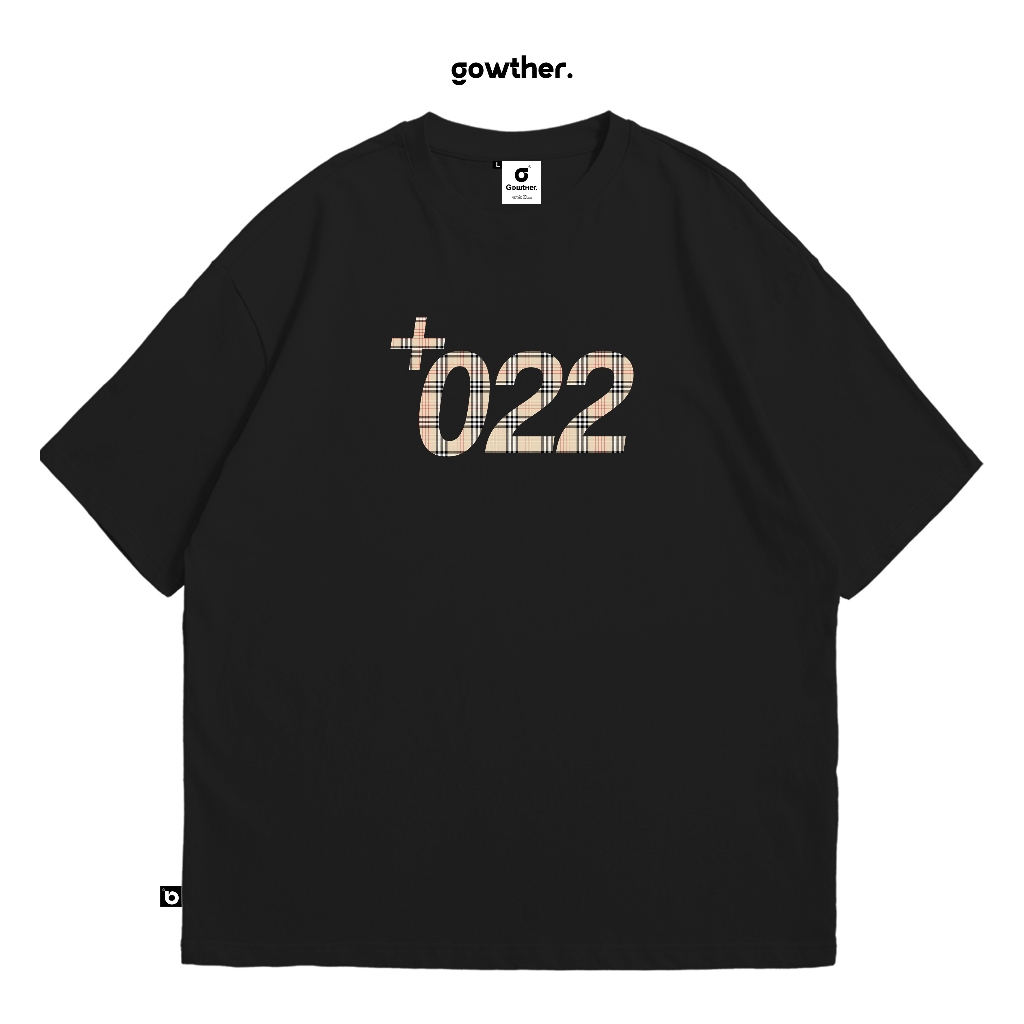GOWTHER - +022 ASIA'S FUNIST CLUB - 022 BANDUNG FANS - KAOS BANDUNG CASUAL - KAOS PERSIB FANS - BLAC