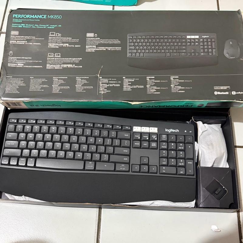 Keyboard mouse wireless logitech mk850 new