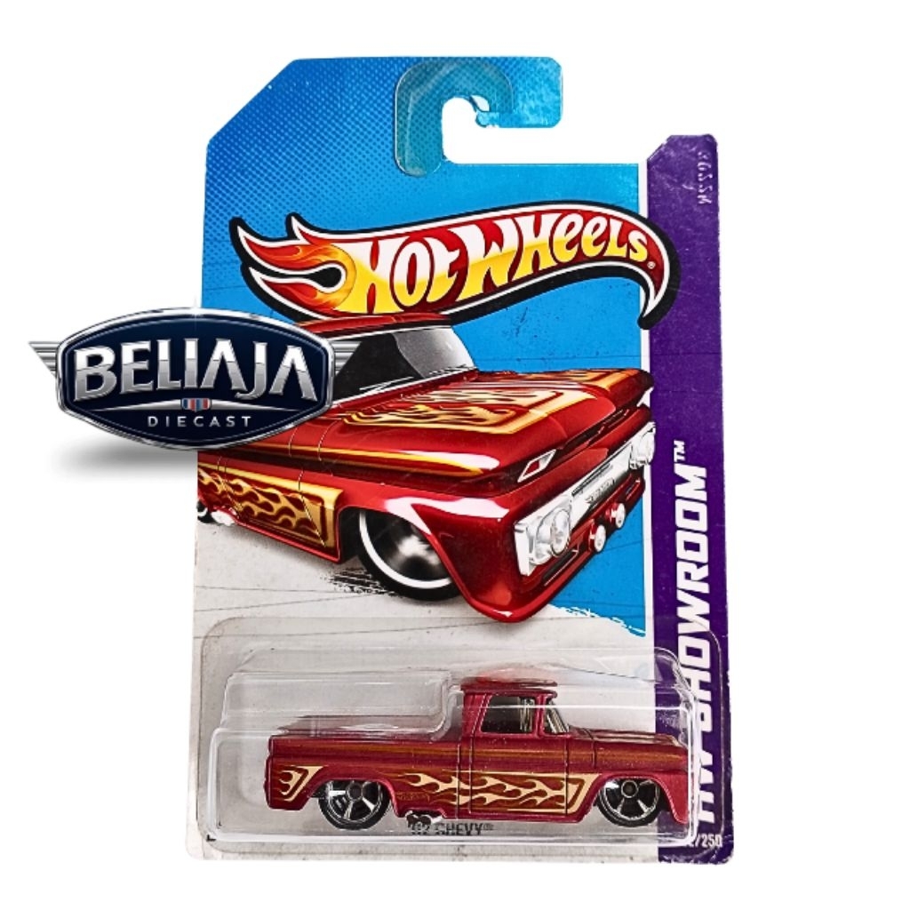 HOT WHEELS 62 CHEVY RED DOFF FLAME HW SHOWROOM