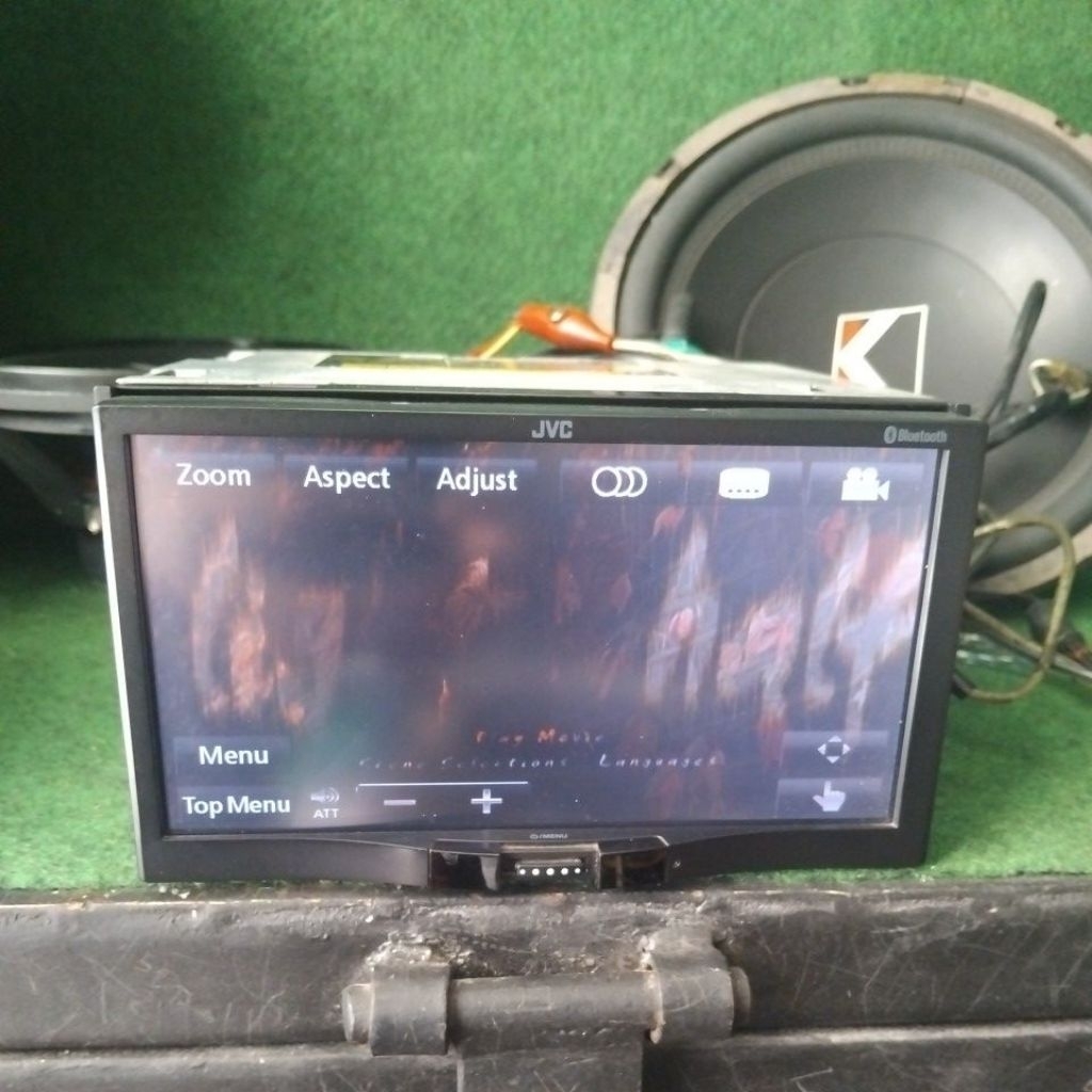 Head Unit JVC Double din Bluetooh
