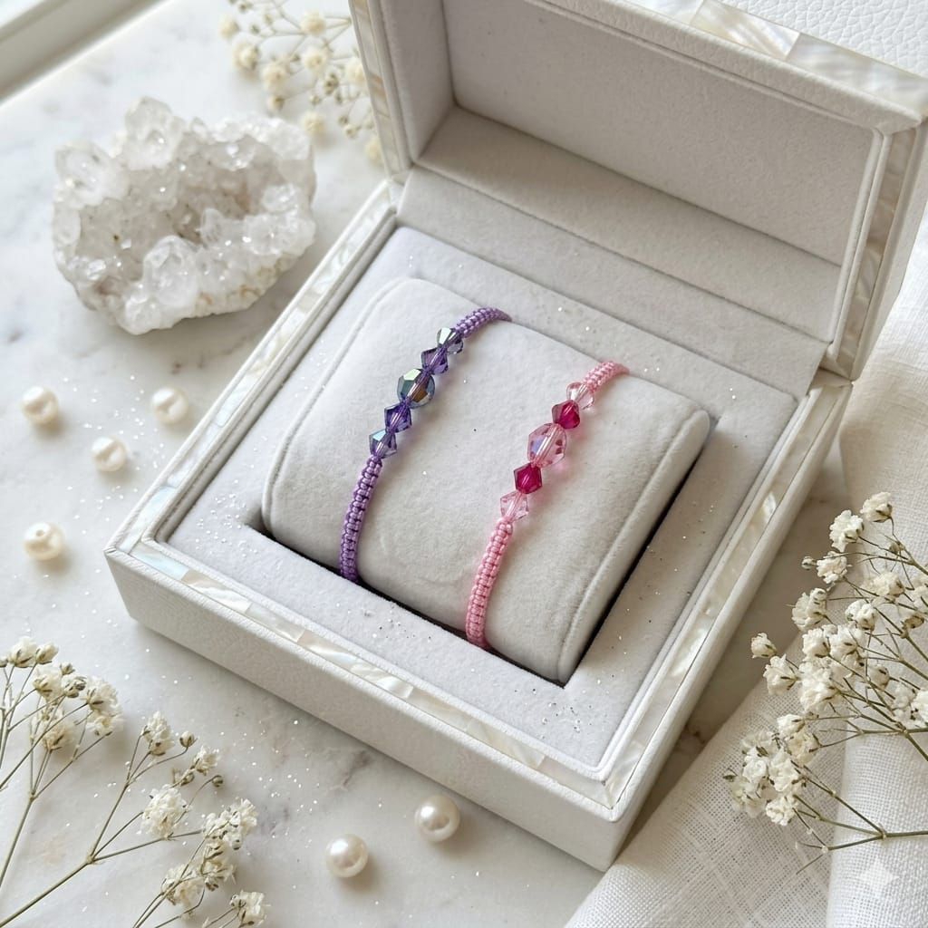 [READY STOCK] Gelang serut Swarovski Premium