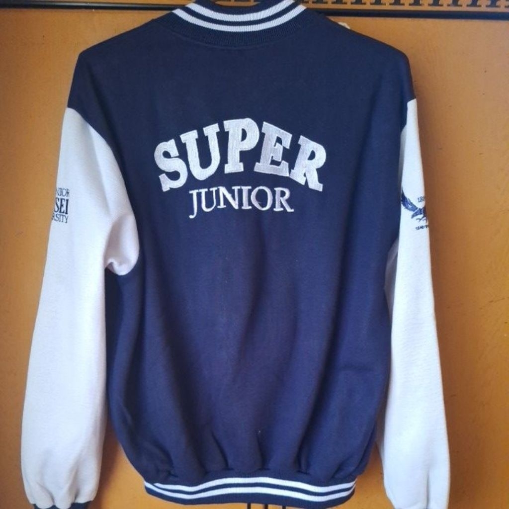 preloved jaket super junior / jaket super junior yonsei university / jaket suju LD 120