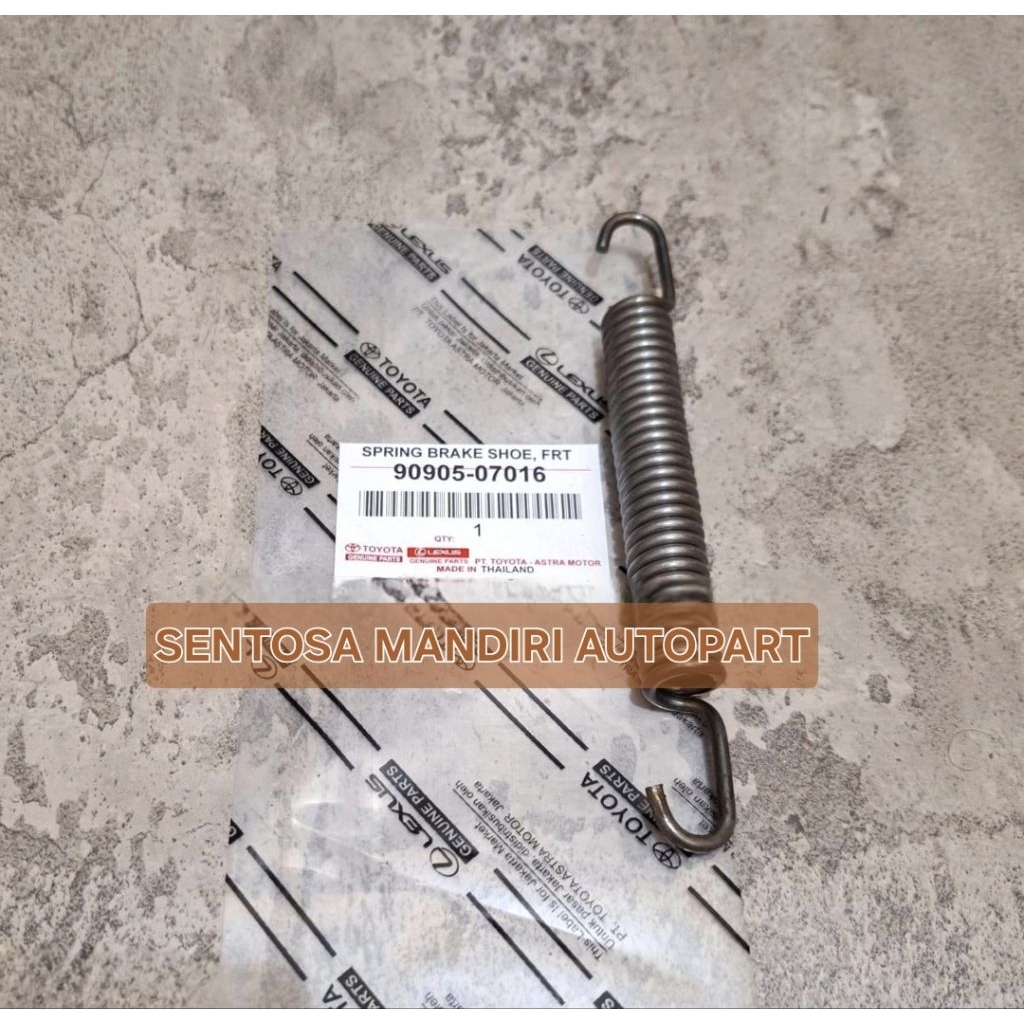 SPRING BRAKE SHOE PER REM DEPAN HT125 HT130 DUTRO 90905 - 07016
