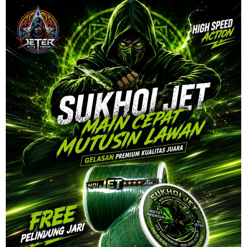 Gelasan Sukhoi Jet 0.20/0.22 matot by jeter
