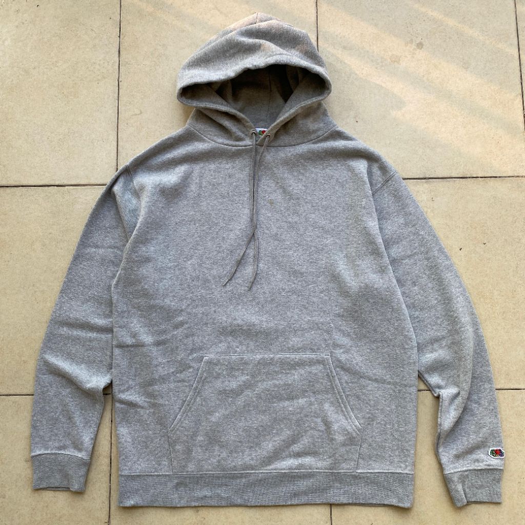 Plain hoodie sweatshirt hoodie polos FOTL Fruit of the loom original murah, Jual hoodie FOTL origina