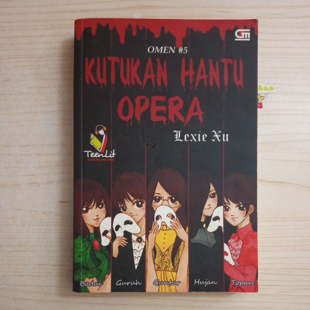 NOVEL OMEN 5 KUTUKAN HANTU OPERA OLEH LEXIE XU