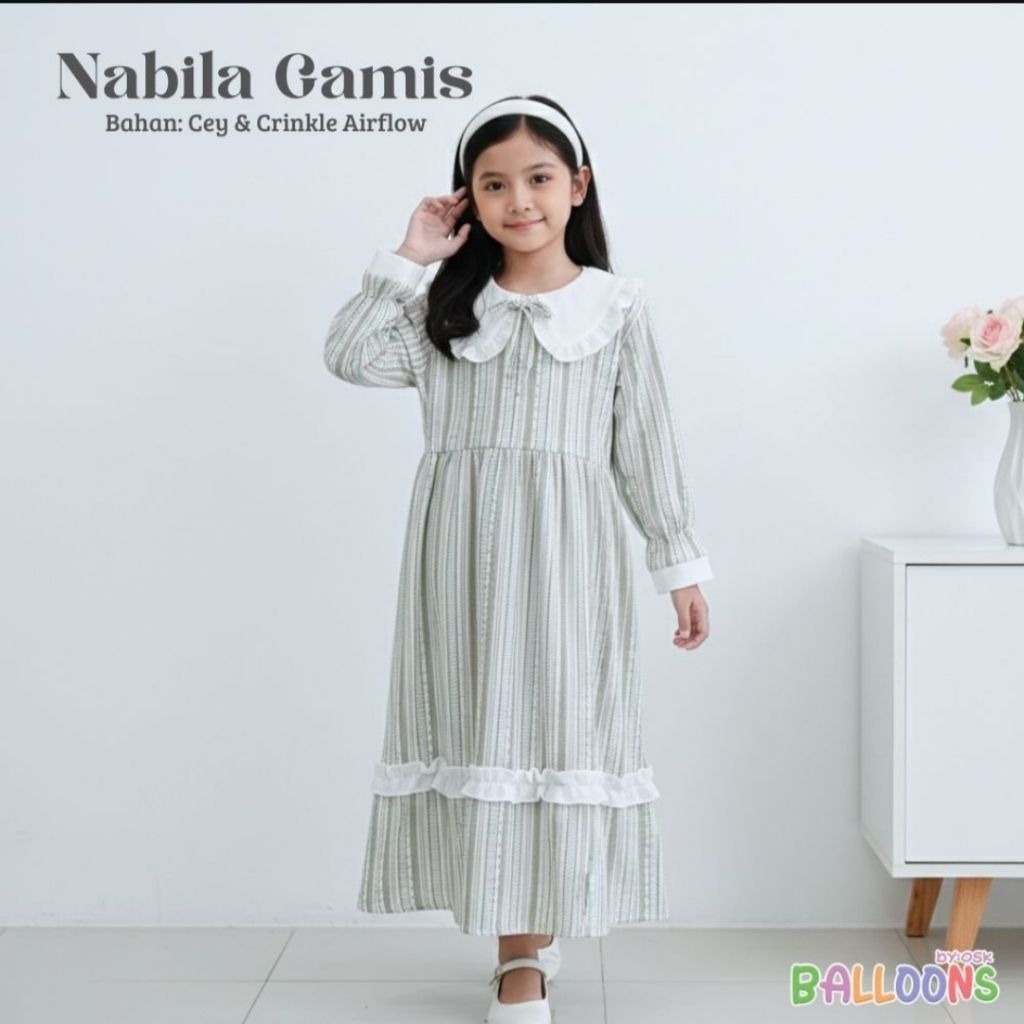 SAVERO_MYKID | NABILA GAMIS ANAK | DRES ANAK