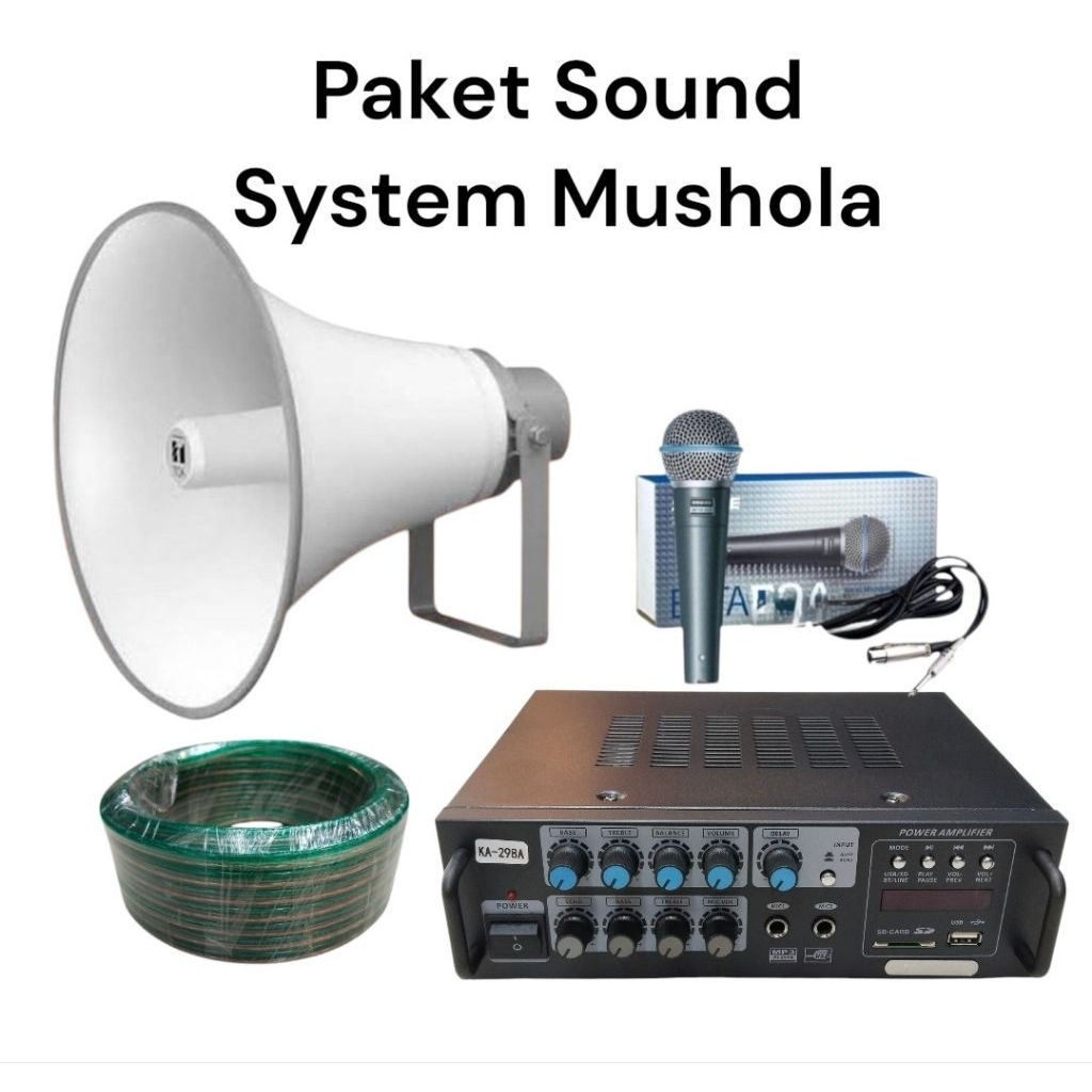 Paket Sound System Untuk Mushola & Masjid
