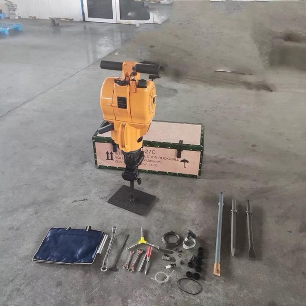 Alat Bor Tambang YN27C Portable Rock Drilling Machine | Mesin Bor Batu Bensin Handheld