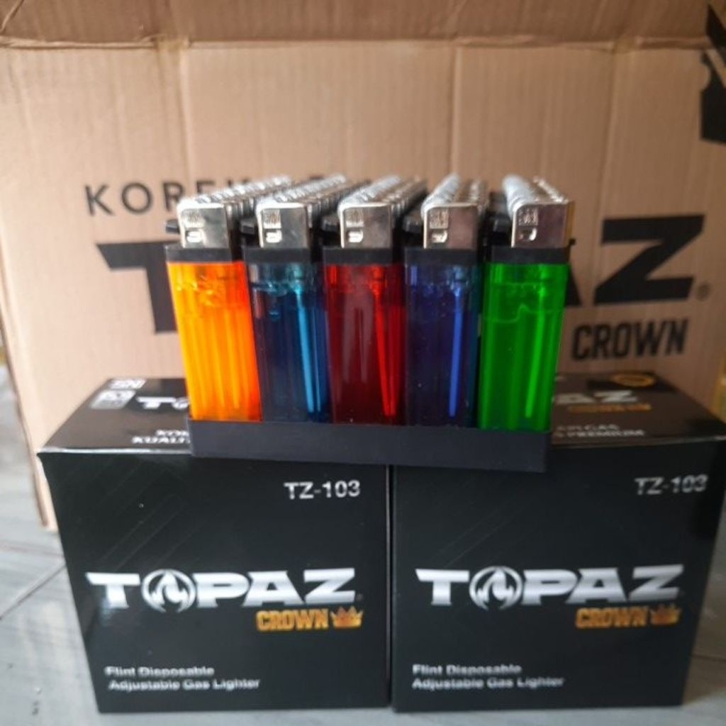 Korek Api gas kotak G2000 Cobra exia topas kobar 50pcs