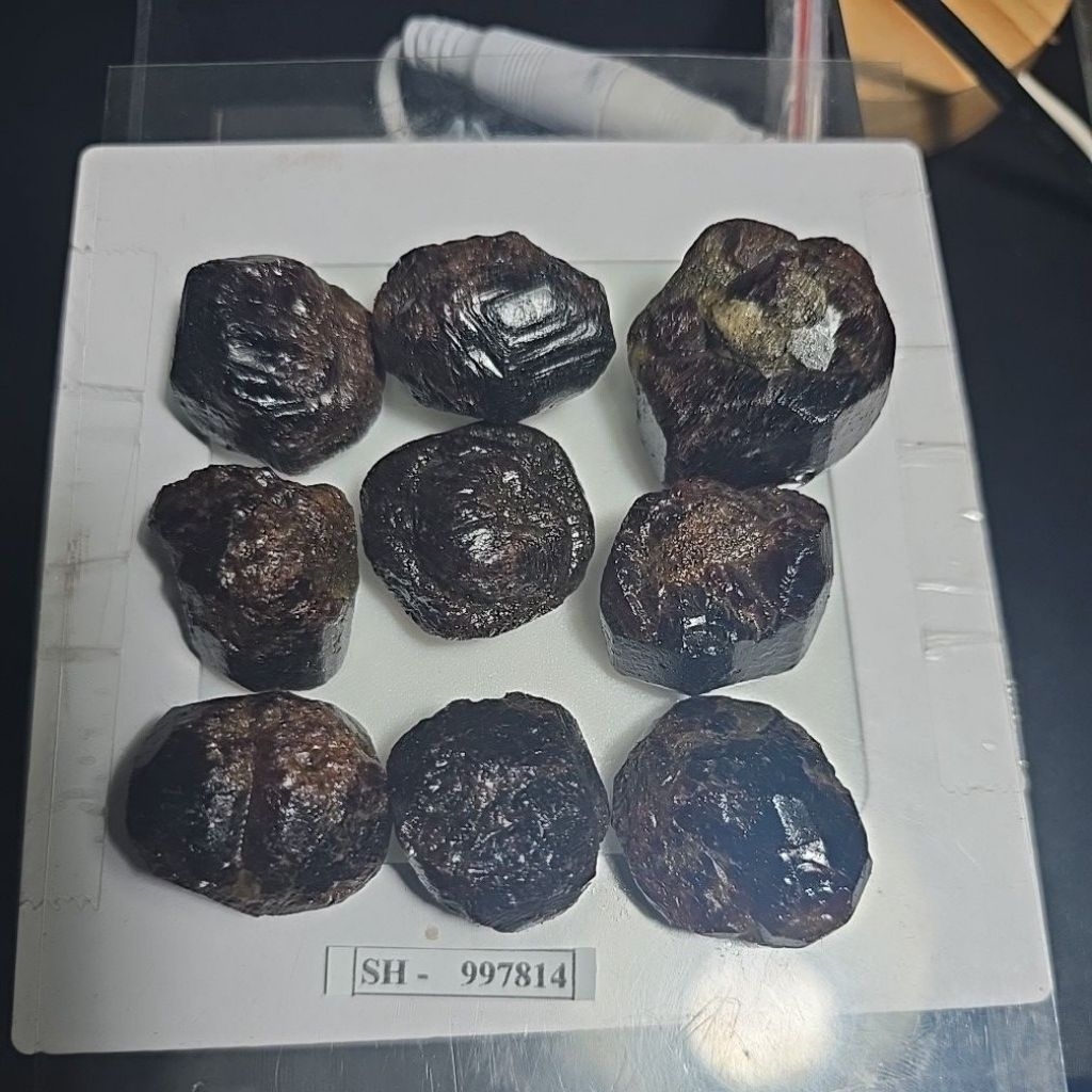 RED GARNET ROUGH paket BATU ALAM ASLI