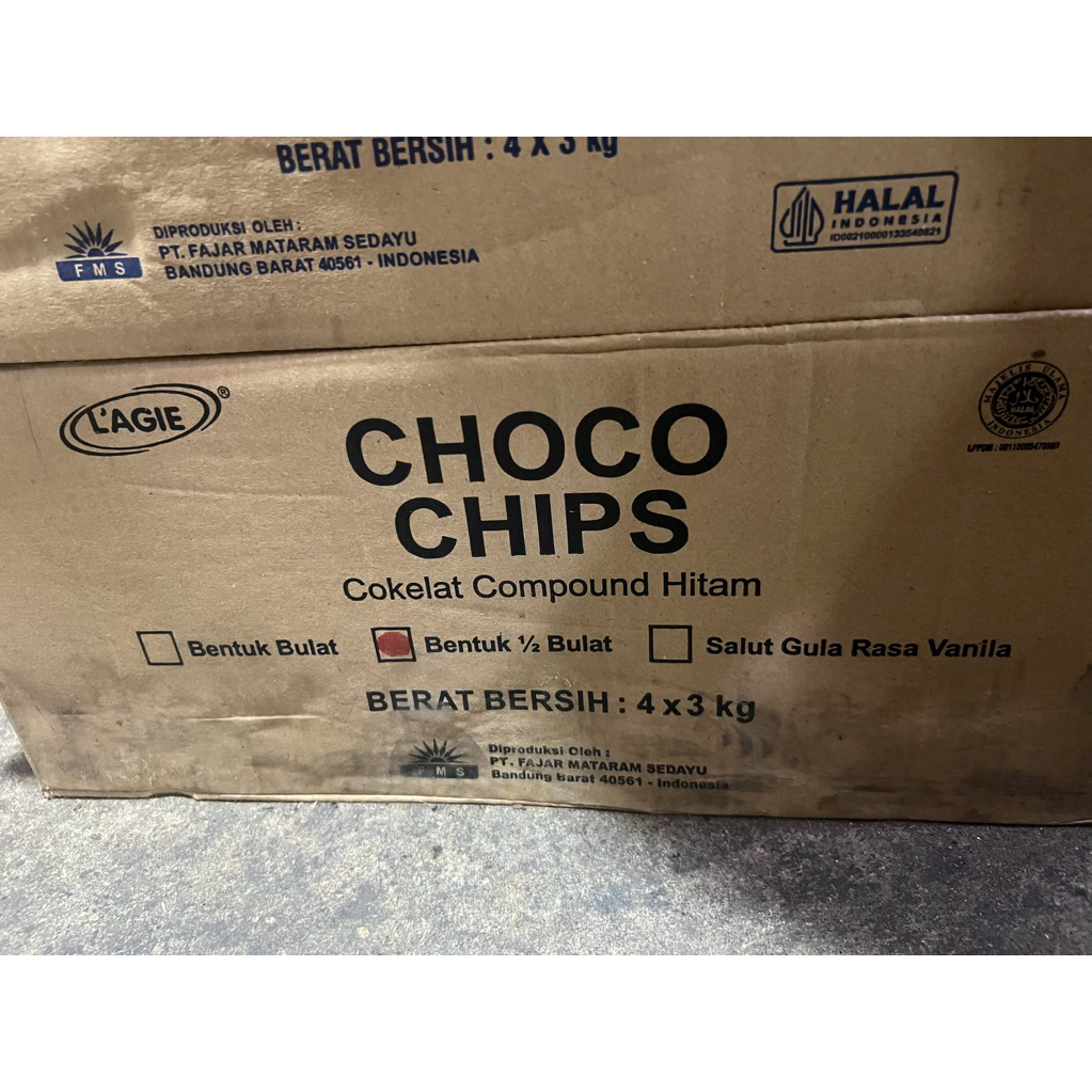 choco chips lagie 3 kg