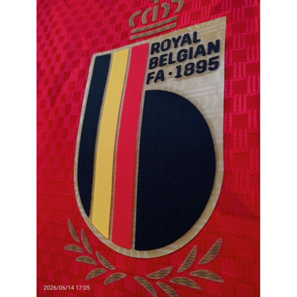 Jersey Belgia home 2026 Player issue