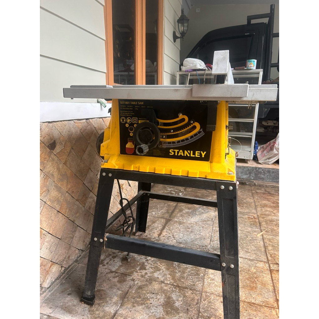 STANLEY SST2001 (SECOND) Mesin Gergaji Meja Potong Table Saw TableSaw 10" 254MM 2000Watt SST 2001