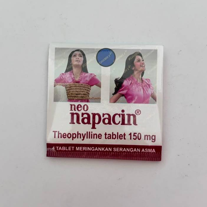 Neo Napacin - Obat Asma 4 Tablet