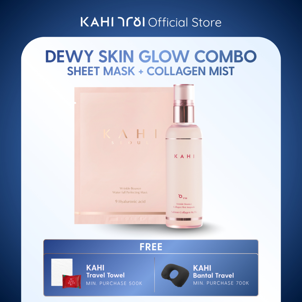 [Official] KAHI Mask 6ea bundles (Collagen Mist + Mask 6ea)
