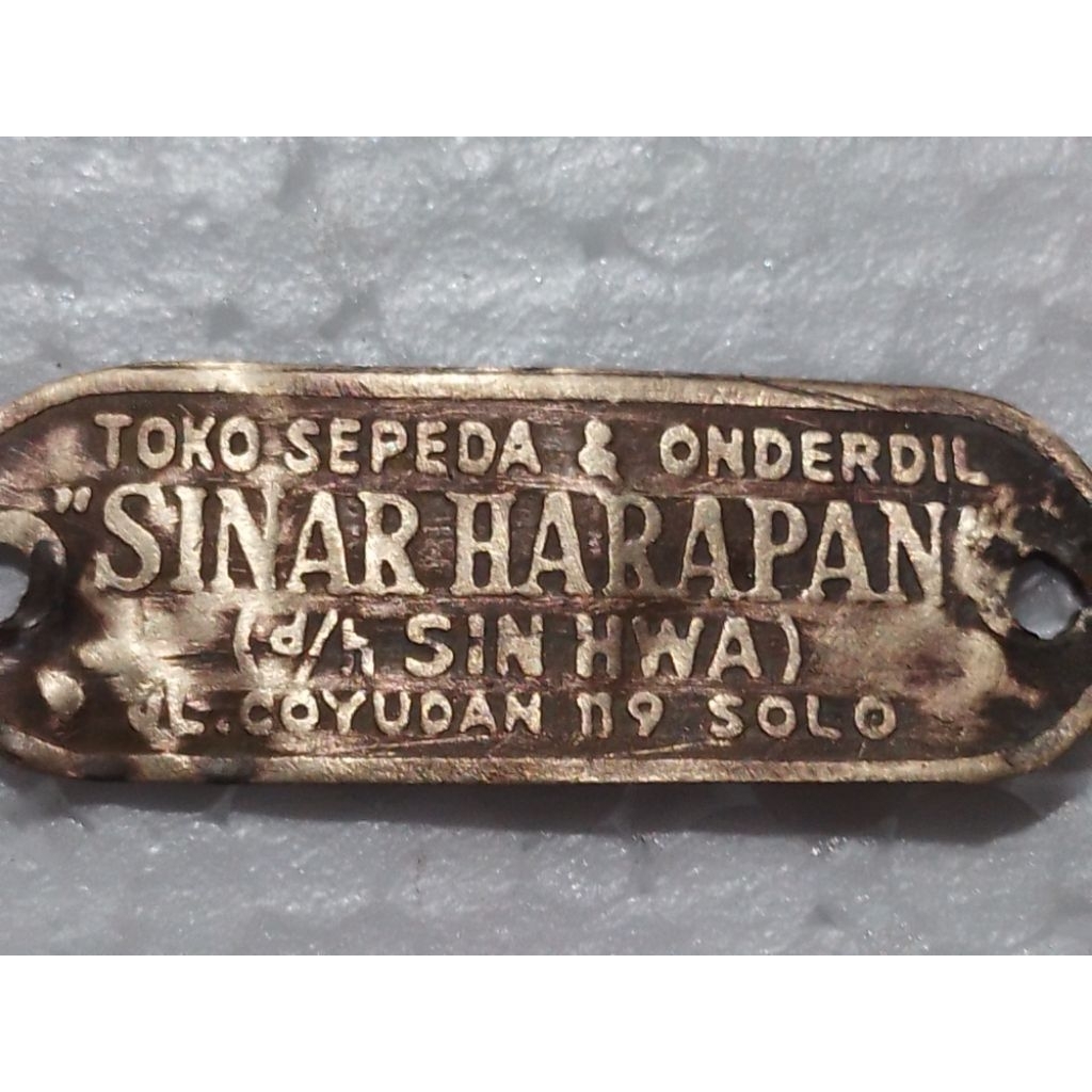Peneng Toko Sepeda original di Solo