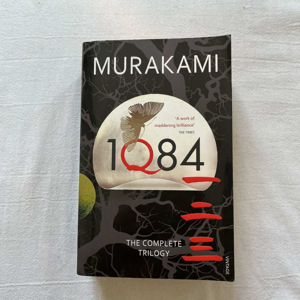 1Q84 (The Complete Trilogy) by Haruki Murakami | buku import preloved english original