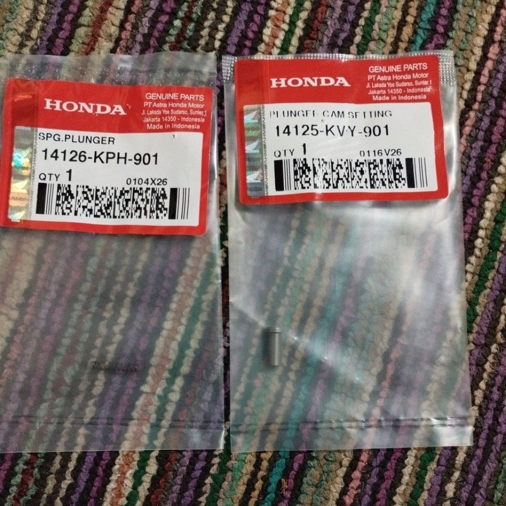 14126-KPH-901 14125-KVY-901 SPG PLUNGER SET