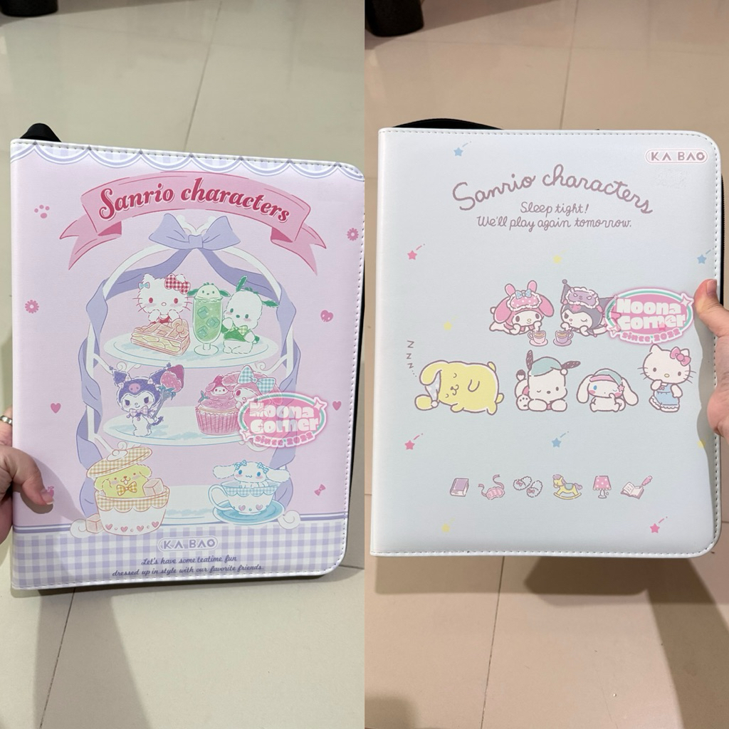 Miniso x Sanrio ‼️ Kolbuk / Binder Kartu Photo Card Collection Sanrio Characters Series (20 sheets) 