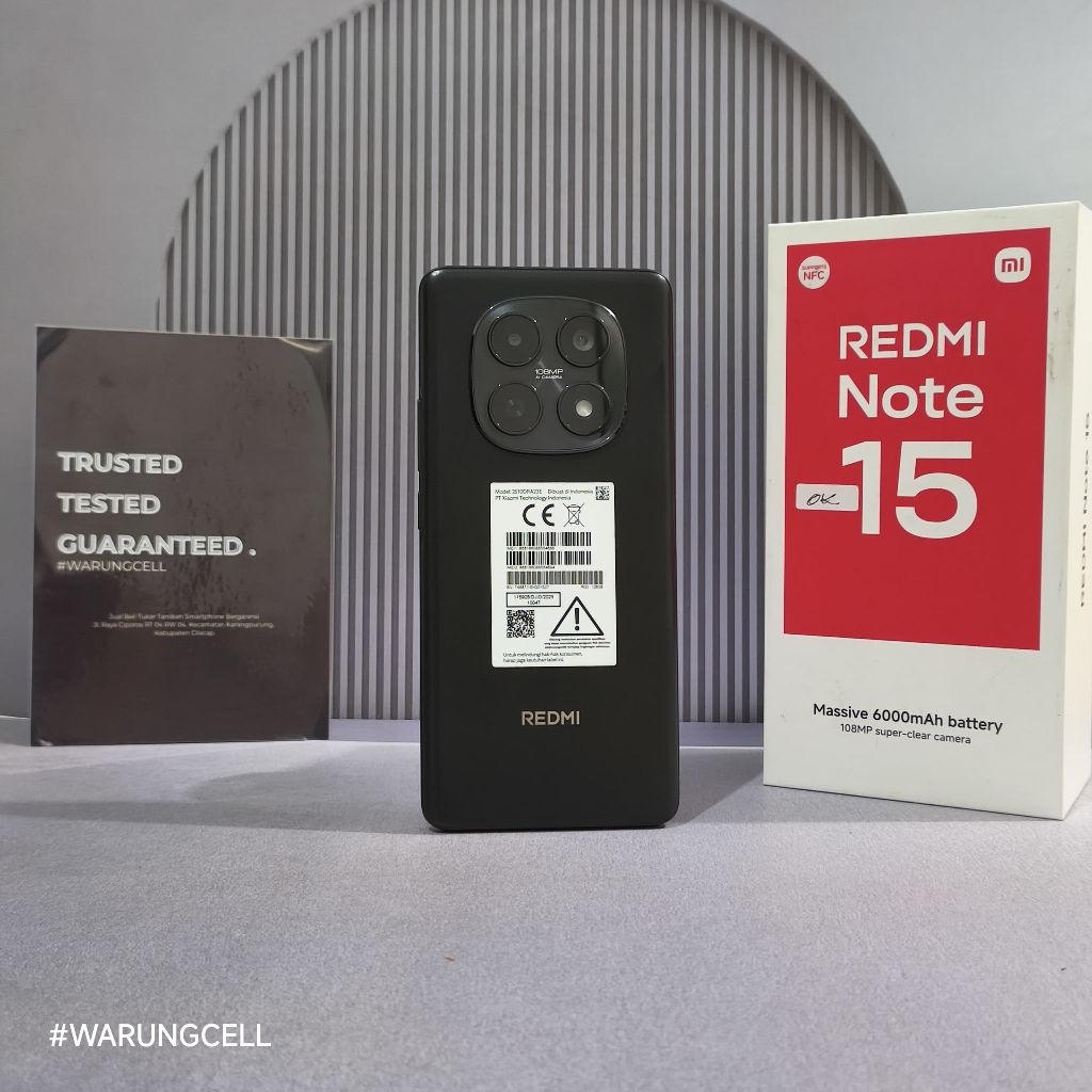 [SECOND] REDMI NOTE 15 8+8/128GB FULLSET ORIGINAL