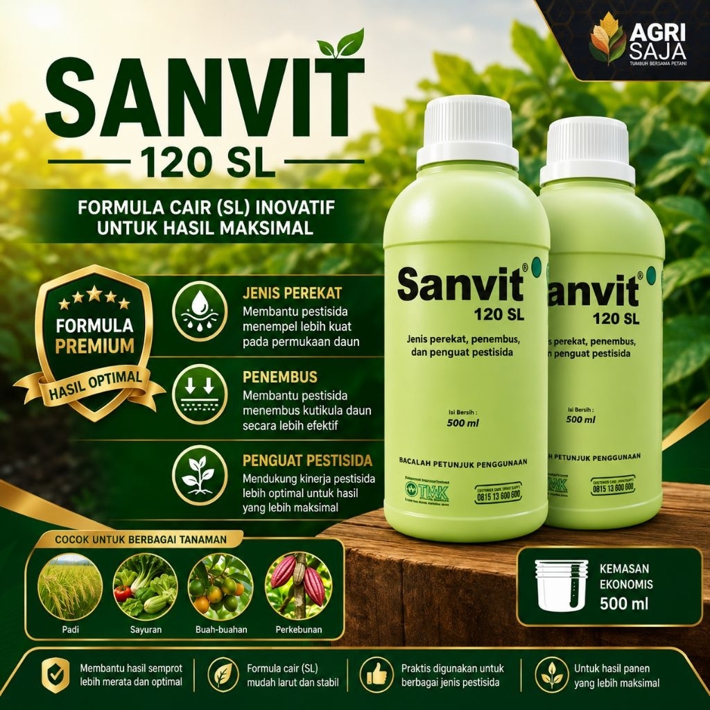 Perekat Penembus Perata SANVIT 120sl 500ML