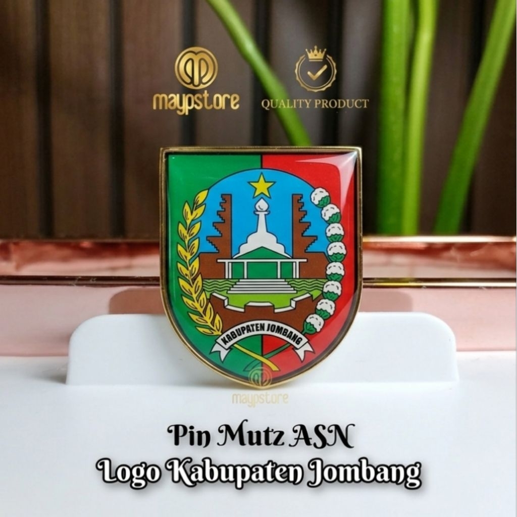 Pin Mutz ASN Lambang Kabupaten Jombang | Pin Logo Pemkab Jombang