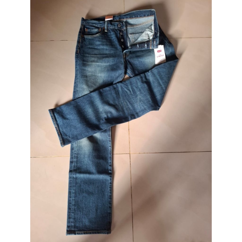 LEVIS 501 Original Fit 2-Way Stretch Jeans [NEW with tag]