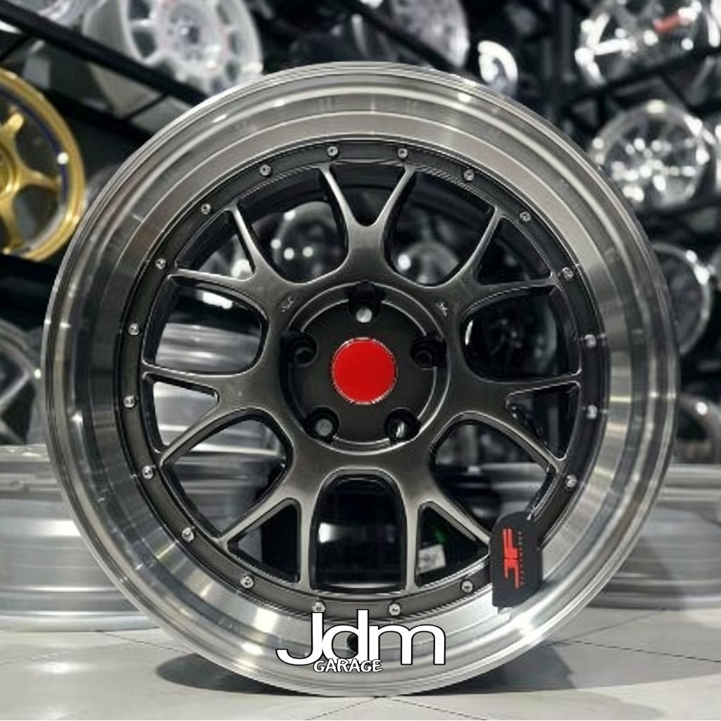Velg mobil ring 19 LMR FLOW FORMING PCD 5X112 velg racing r19 lebar 8,5 pcd 5X112 et 38 velg racing 