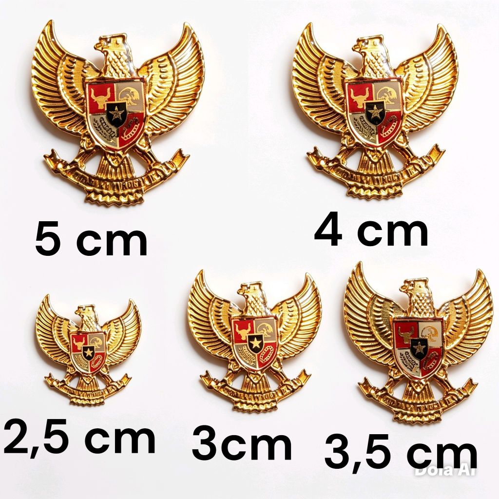 Pin Garuda Paskibra Pin Garuda Peniti Lapis Resin Paskibra